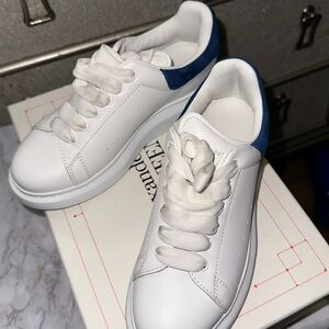 Alexander McQueen boy's leather sneaker